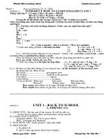 GIÁO ÁN ANH 7 CẢ NĂM 2010