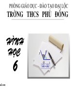 H6 Tiết 21: Tia phân giác của góc