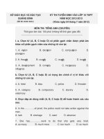 de tieng anh chuyen qb doc