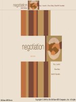 nature of negotiation