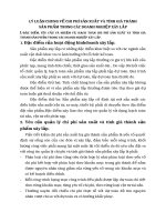 LÝ LUẬN CHUNG VỀ CHI PHÍ SẢN XUẤT VÀ TÍNH GIÁ THÀNH