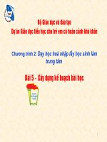 Dạy học lấy HS làm TT- Bài 5