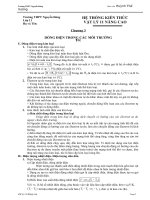 Hệ thống kiến thức chương 3 Vật lý 11 Nâng cao
