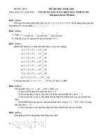 đề thi hsg toan sử dụng máy tính