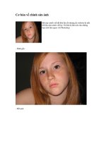 Co ban ve chinh sua anh