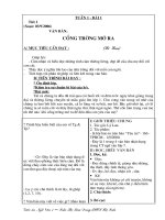 Giáo án Ngữ Văn 7