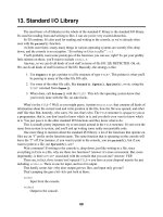 Standard I-O Library