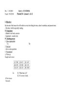 GIÁO AN ANH 7- New *Unit 4