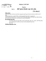 Giáo án lớp 4 kỳ I