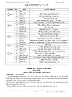 GIÁO ÁN LỚP 4 TUẦN 9 ( CKTKN) DUNG...
