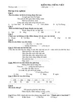 Tài liệu bồi dưỡng HSG TV Tiểu học