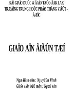 TIẾT 42: PHONG CÁCH NGÔN NGỮ SINH HOẠT