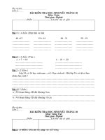 De thi HSY thang 10 - 2009