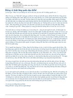 dung vo tinh lang quen dao hieu