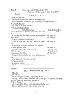 Giáo án Tiếng Việt (tuần 1)