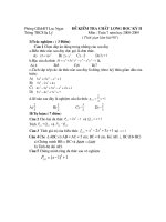 tính chất tia phân giác