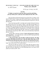 Nhiệm vụ trọng tâm 2009 - 2010