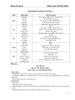 Giáo án lớp 4 - tuần 1