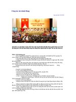 Hướng dẫn thực hiện công tác tài chánh của Đảng