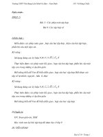 Giáo án Đại số 10 - Tiết 5