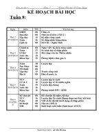 GA lớp 5 tuần 8 Chuẩn KTKN 2010-2011