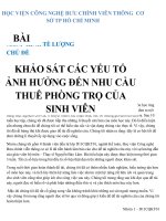 nhu cau thue phong tro