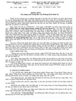 CV1350/HD-TLĐ V/v Môi trường không khói thuốc lá