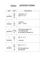 giao an lop 1 tuan 8