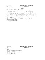 đè kiểm tra chương 1 đại số giải tích