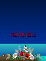 Châu Phi - Tiết 2