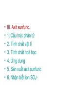 Axit Sunfuríc