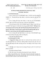 Kế hoạch đổi mới phương pháp dạy học