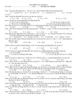 đề kt chương 1 Vl 12 Cb