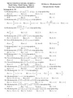 Luyện thi bất phương trình