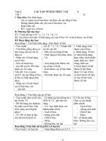 GIÁO ÁN SINH 6 T 7-11