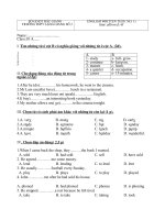 English test 45'''' (no. 1)