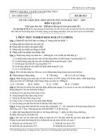 Đề thi HSG vật lí 2007-2