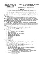 Kế hoạch chương trình trung thu năm 2010