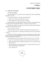 giao trinh linh kien dien tu CHUONG 1 CƠ SỞ ĐIỆN HỌC