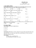 Đề Thi lại Toán 6_HOT