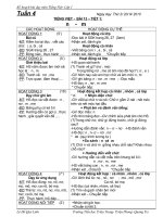 Tiếng Việt- Lớp 1- Tuần 4