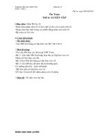 Toán 3 (Chiều) Tuần 6