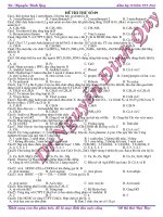 De thi thu DH cuc hay De 09