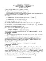 ĐỀ THI THỬ ĐẠI HỌC VÀ CAO ĐẲNG LẦN I MônTOÁN Khối A, B ,D và khối A1 Trường THPT Lê Hữu Trác1