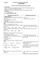 Giáo  án buổi 2 Lớp 5 tuần 8