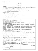 Giáo án lớp 1(Tuần 29)