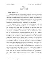 phân tích tình hình cho vay taị chi nhánh NHN0&PTNT nam sông hương tỉnh thừathiên  huế giai đoạn 2007 – 2009 
