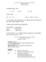 Đề khảo sát chất lượng đầu năm học 2009-2010