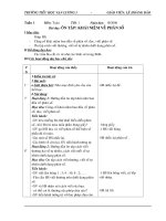 giáo án tiểu học trọn bộ