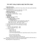 Dạy kĩ năng công tác đội